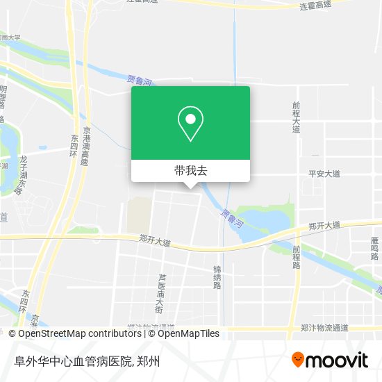 阜外华中心血管病医院地图