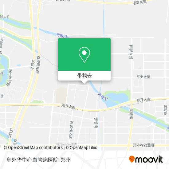 阜外华中心血管病医院地图