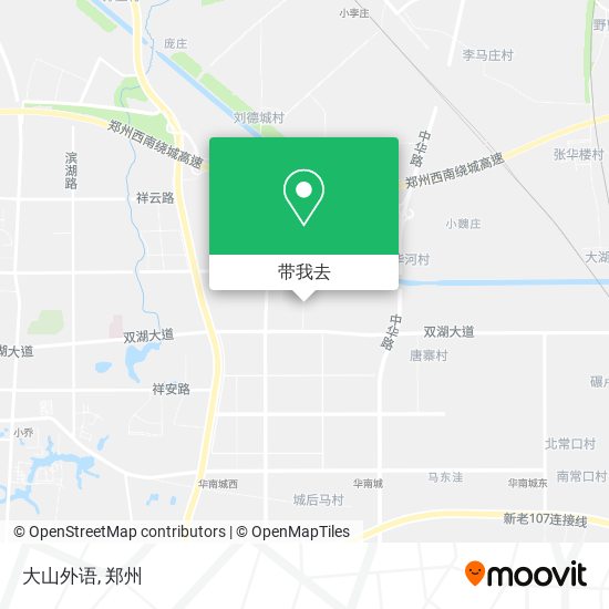 大山外语地图