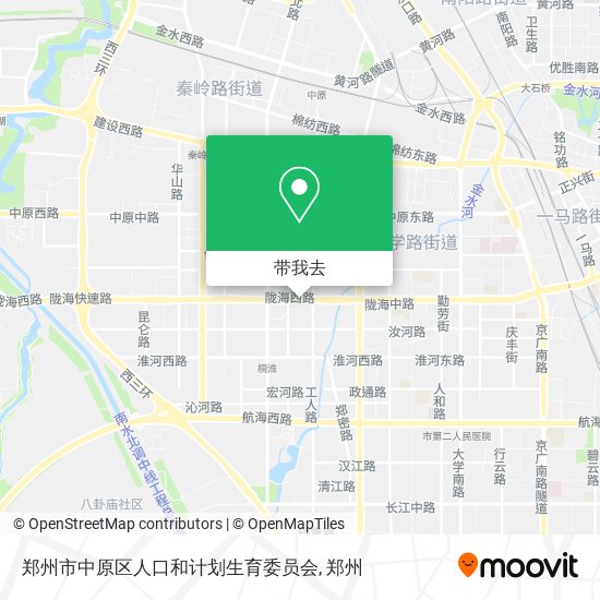郑州市中原区人口和计划生育委员会地图