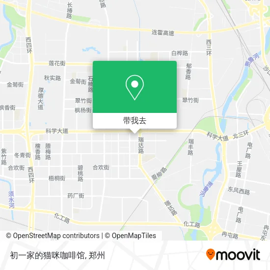 初一家的猫咪咖啡馆地图