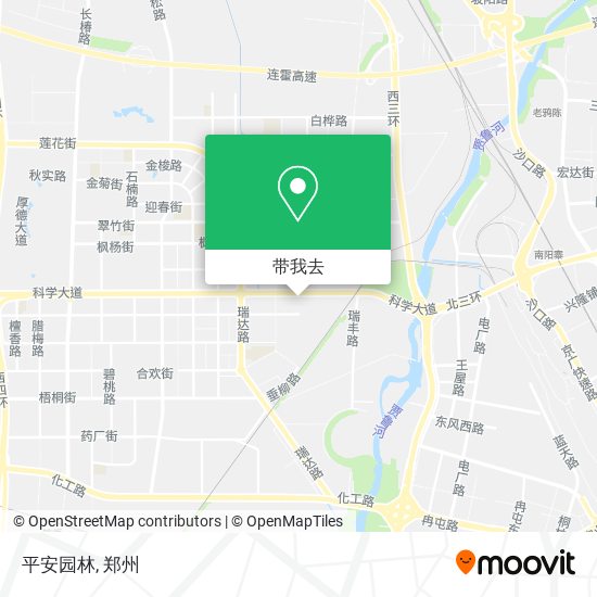 平安园林地图