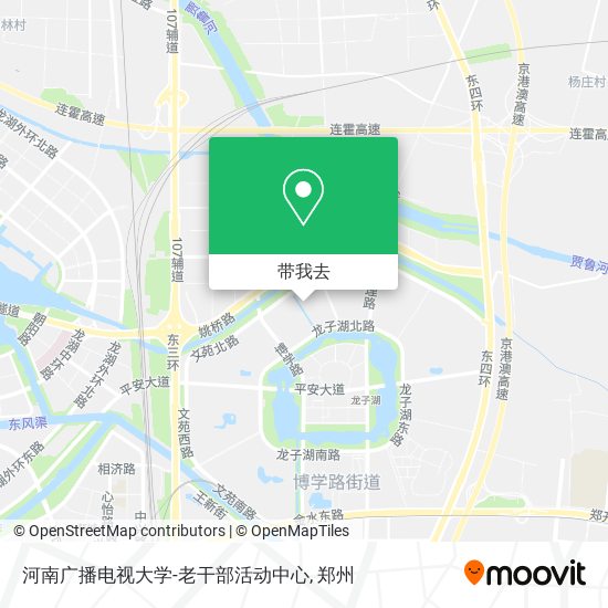 河南广播电视大学-老干部活动中心地图