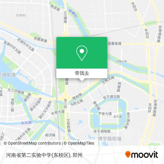 河南省第二实验中学(东校区)地图
