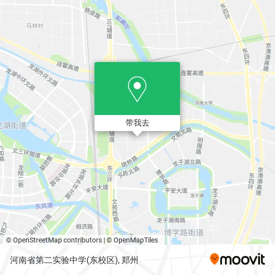 河南省第二实验中学(东校区)地图