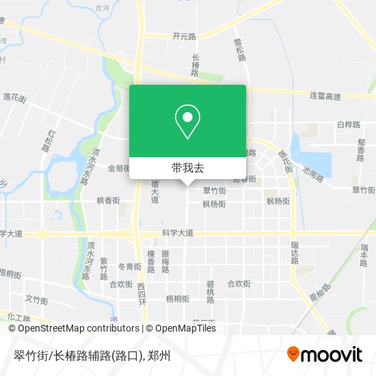 翠竹街/长椿路辅路(路口)地图