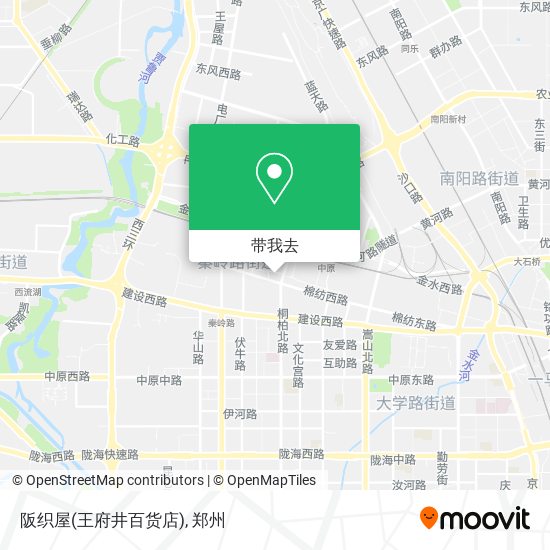 阪织屋(王府井百货店)地图