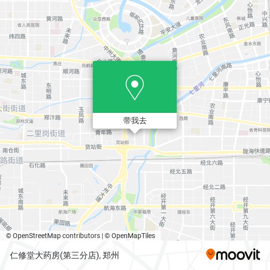仁修堂大药房(第三分店)地图