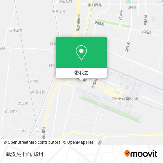 武汉热干面地图