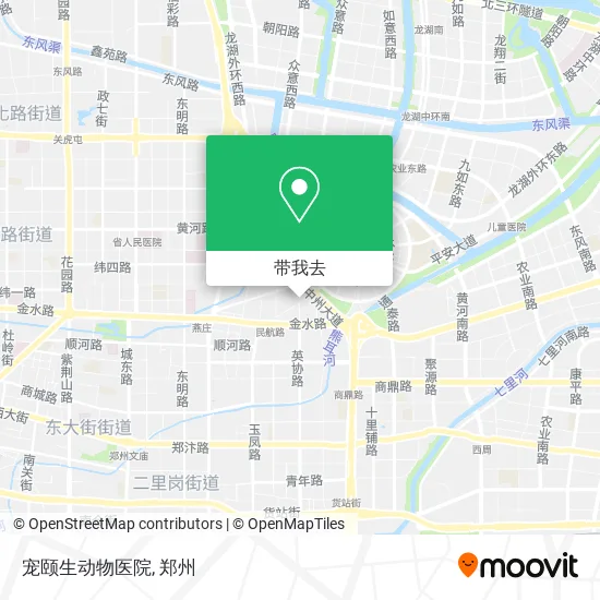 宠颐生动物医院地图