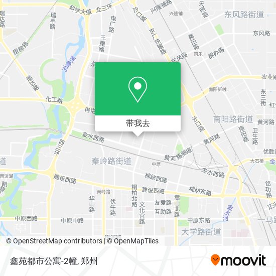 鑫苑都市公寓-2幢地图