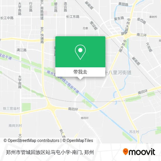 郑州市管城回族区站马屯小学-南门地图