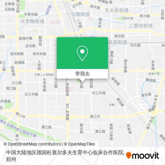 中国大陆地区德国杜塞尔多夫生育中心临床合作医院地图