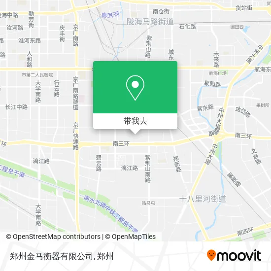 郑州金马衡器有限公司地图