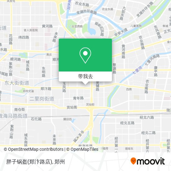 胖子锅盔(郑汴路店)地图