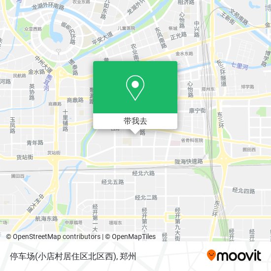 停车场(小店村居住区北区西)地图