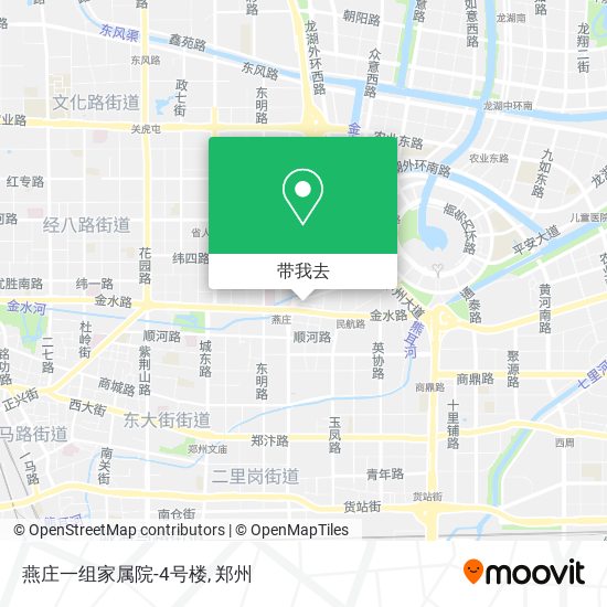 燕庄一组家属院-4号楼地图