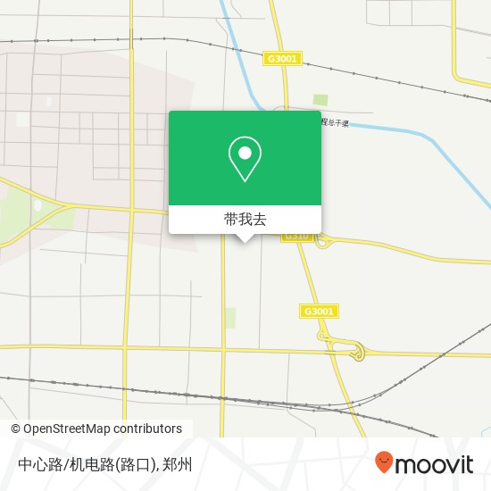 中心路/机电路(路口)地图