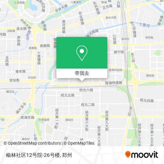 榆林社区12号院-26号楼地图