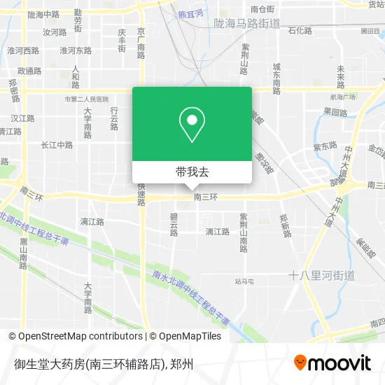 御生堂大药房(南三环辅路店)地图