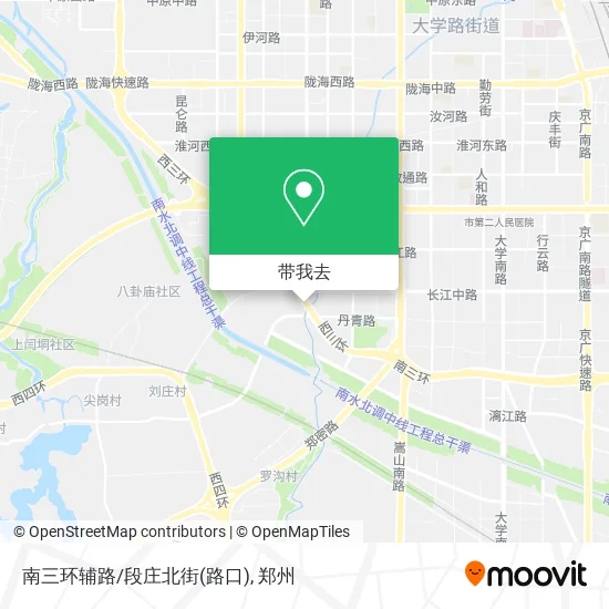 南三环辅路/段庄北街(路口)地图