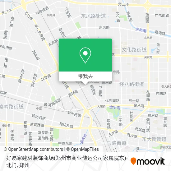 好易家建材装饰商场(郑州市商业储运公司家属院东)-北门地图