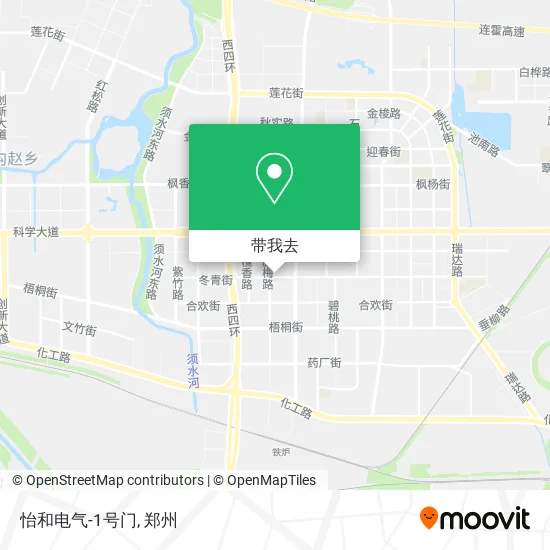 怡和电气-1号门地图
