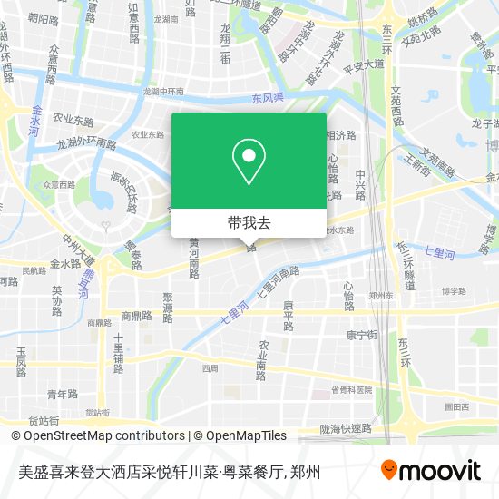 美盛喜来登大酒店采悦轩川菜·粤菜餐厅地图