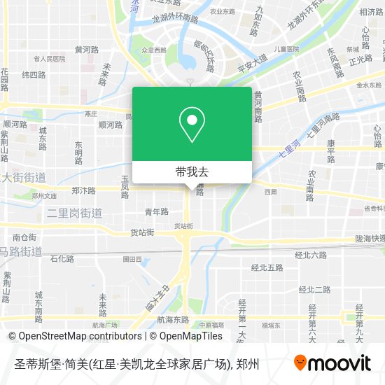 圣蒂斯堡·简美(红星·美凯龙全球家居广场)地图