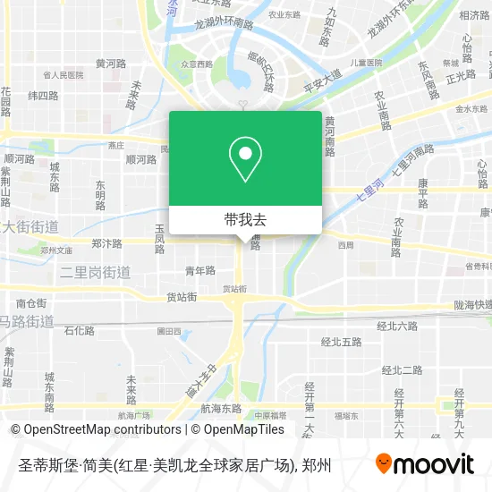 圣蒂斯堡·简美(红星·美凯龙全球家居广场)地图