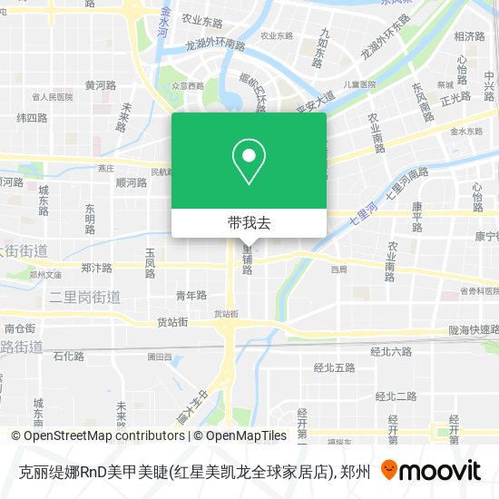 克丽缇娜RnD美甲美睫(红星美凯龙全球家居店)地图