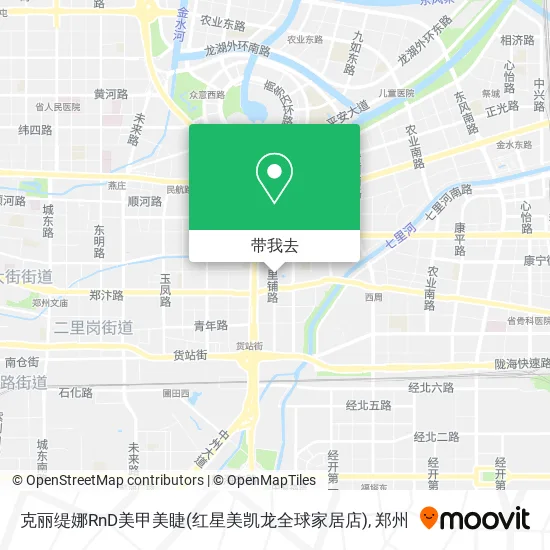 克丽缇娜RnD美甲美睫(红星美凯龙全球家居店)地图