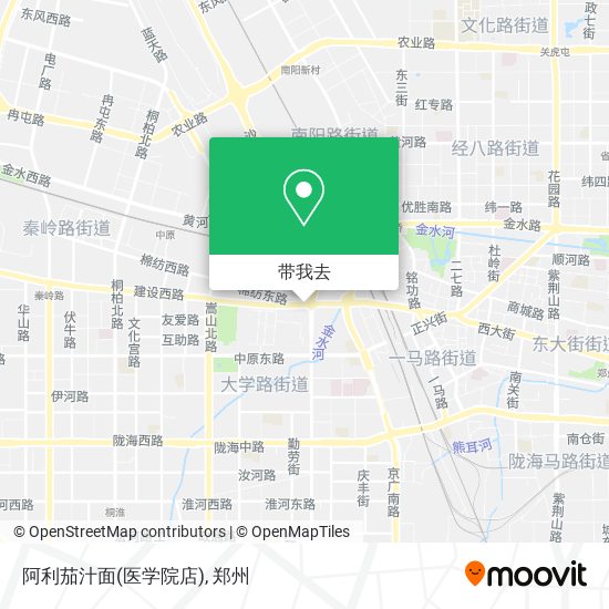 阿利茄汁面(医学院店)地图