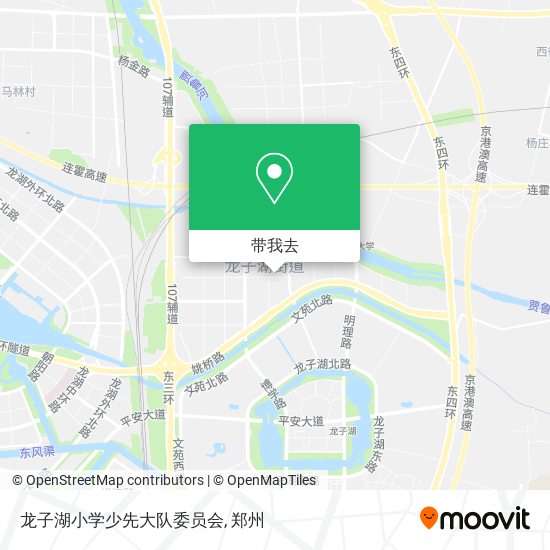 龙子湖小学少先大队委员会地图