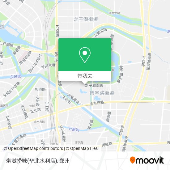 焖滋捞味(华北水利店)地图