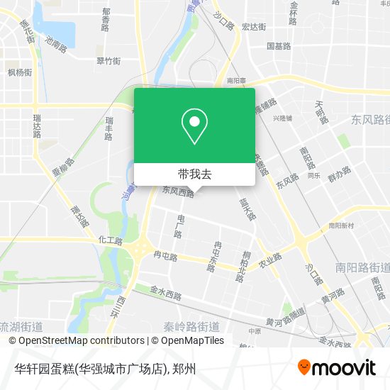 华轩园蛋糕(华强城市广场店)地图