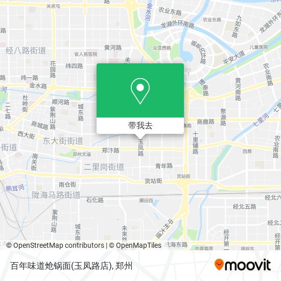 百年味道炝锅面(玉凤路店)地图