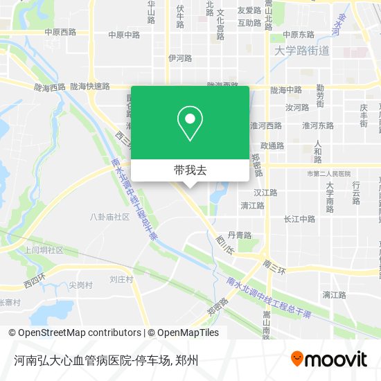 河南弘大心血管病医院-停车场地图