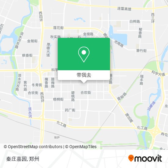 秦庄嘉园地图