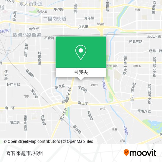 喜客来超市地图