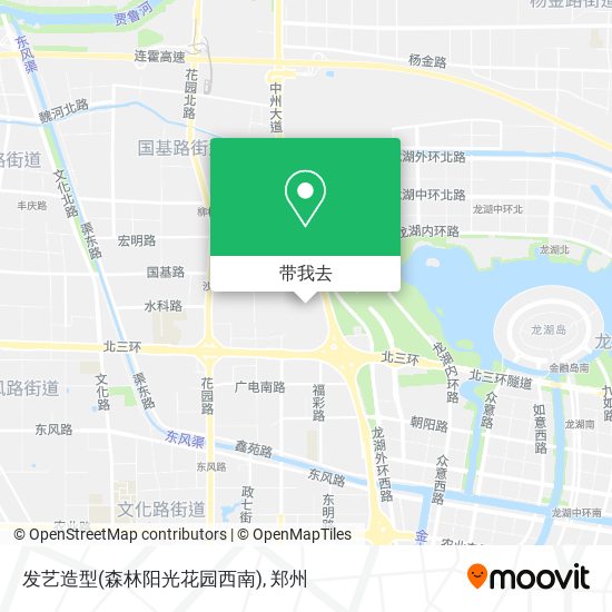 发艺造型(森林阳光花园西南)地图