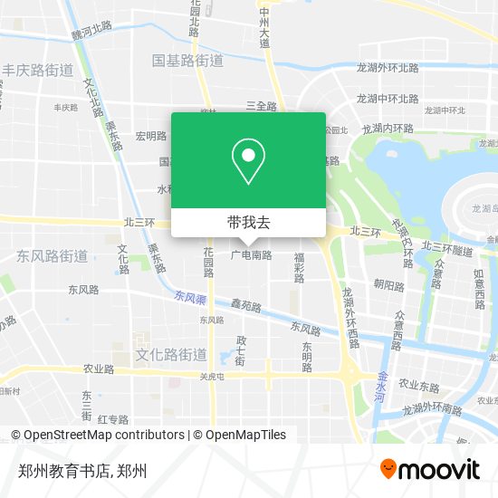 郑州教育书店地图
