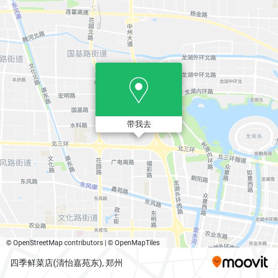 四季鲜菜店(清怡嘉苑东)地图