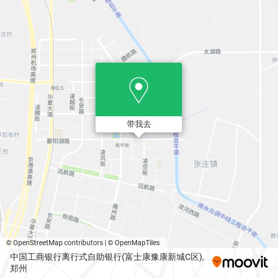 中国工商银行离行式自助银行(富士康豫康新城C区)地图