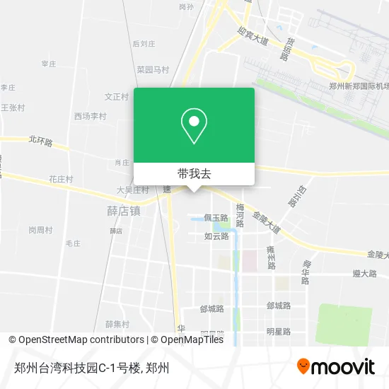 郑州台湾科技园C-1号楼地图