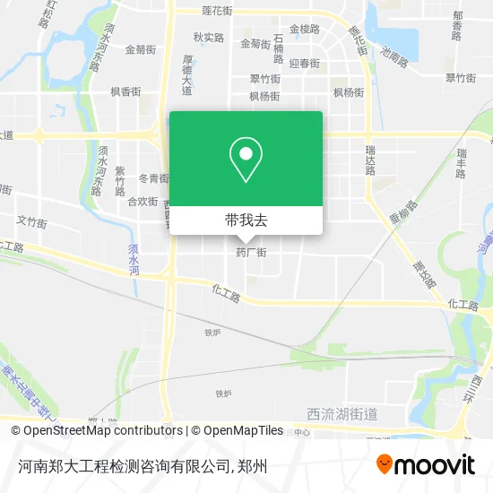 河南郑大工程检测咨询有限公司地图
