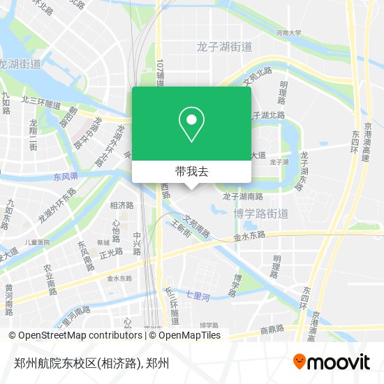 郑州航院东校区(相济路)地图