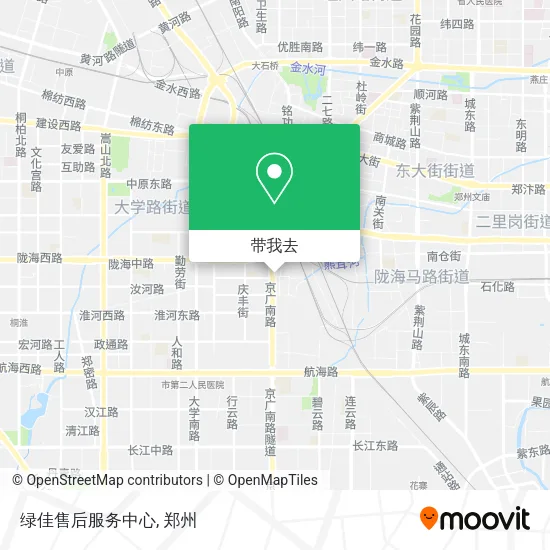 绿佳售后服务中心地图
