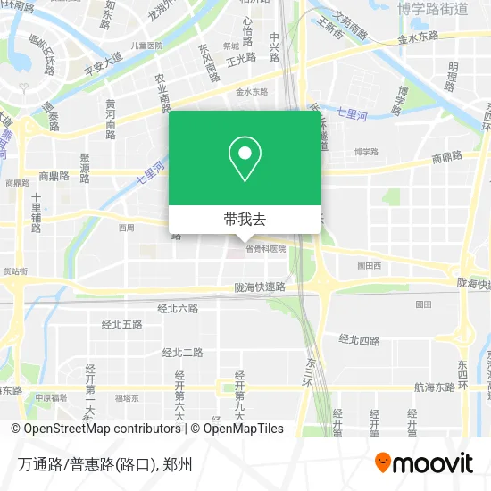 万通路/普惠路(路口)地图