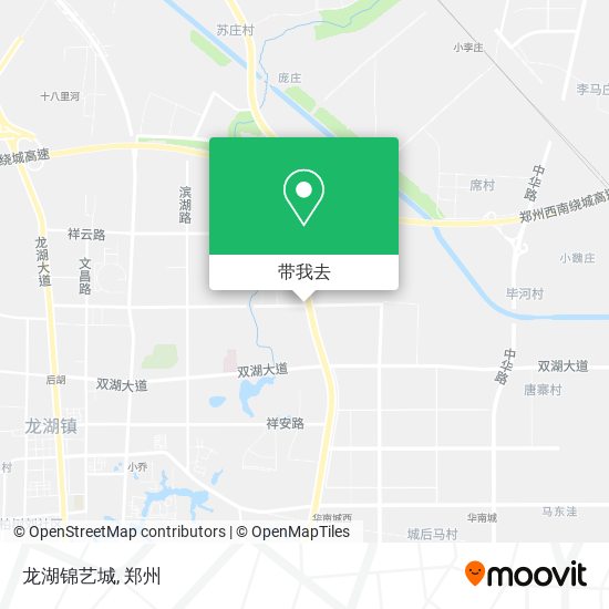 龙湖锦艺城地图